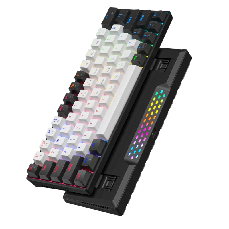 Zifriend KA646 Mechanical Keyboard  65% Compact, Hot-Swappable, RGB LED - Image 2