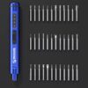 MECHANIC ES360 36-in-1 Set Tools Electric Screwdriver with LED Light Magnetic Bits Electric Manual Dual Mode Repair tools